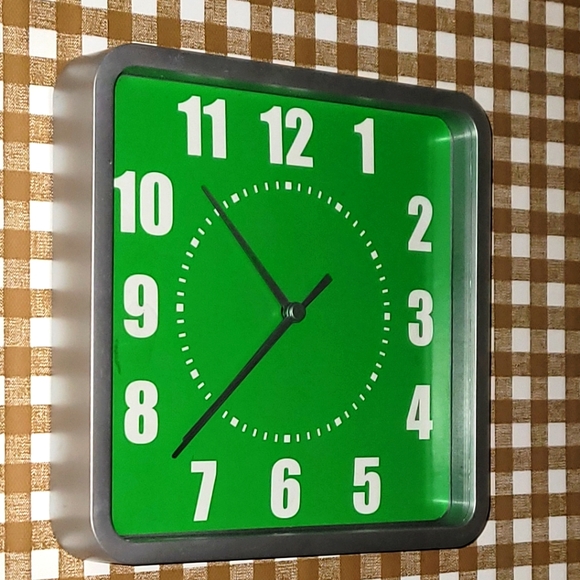 Other - Retro battery powered, wall hanging  clock.